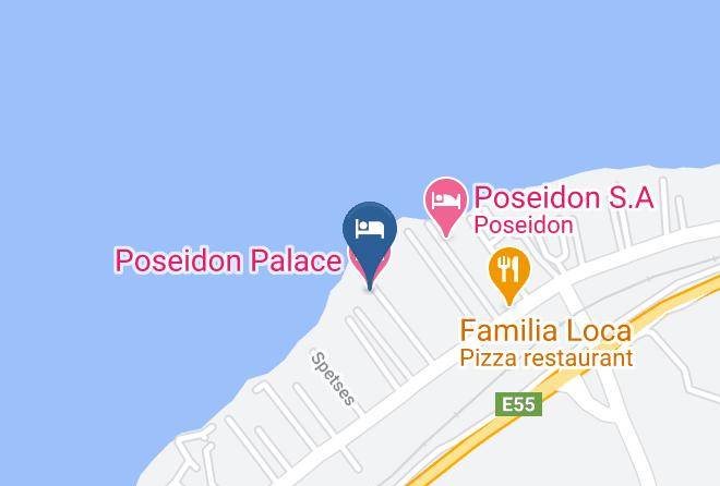 Achaea - Poseidon Palace Maps
