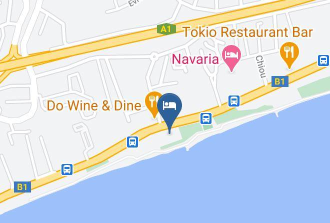 Cyprus - Poseidonia Beach Hotel Maps