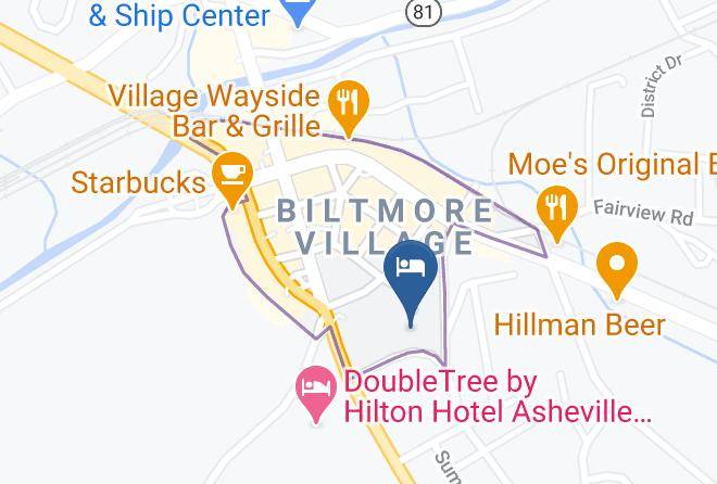 Buncombe - Posh Boutique Hotel Maps