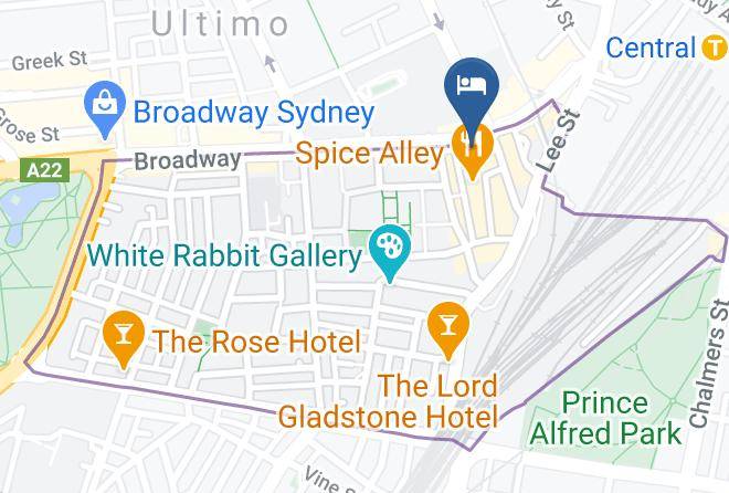 Sydney - Posh Hotel Maps