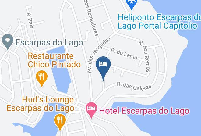Capitolio - Poshtel Cantin Du Paulista Maps