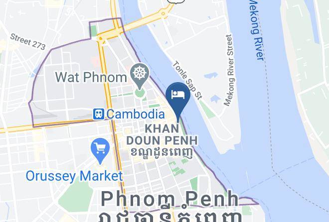 Doun Penh - Positano Boutique Hotel Maps