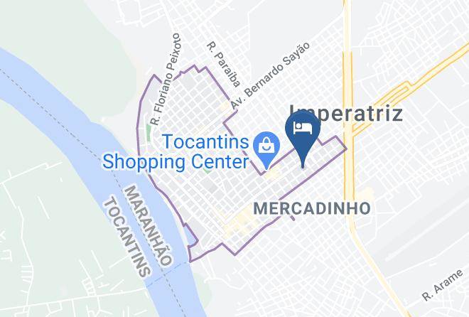 Imperatriz - Posseidon Hotel Maps