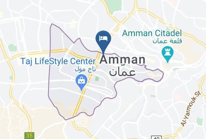 Amman - Post Boutique Hotel Maps