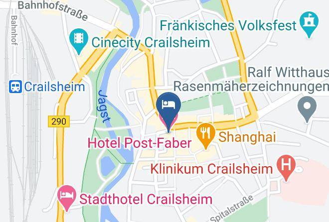 Schwabisch Hall - Hotel Post Faber Maps