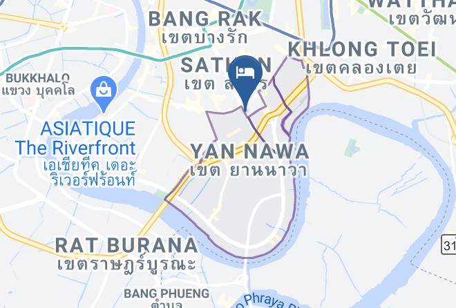 Sathon - Post Factory Bed& Breakfast Maps