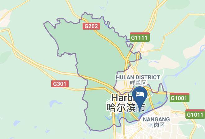 Harbin - Post Hotel Sun Island Holiday Resort Maps