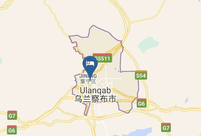 Ulanqab - Post Hotel Maps