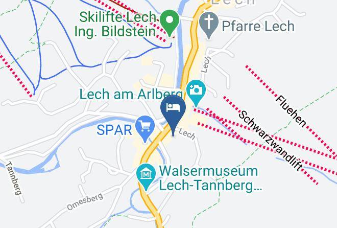 Bludenz - Post Lech Arlberg Maps