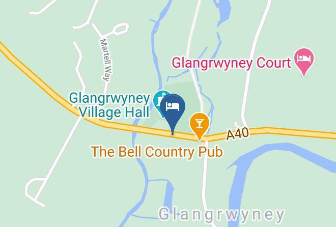 Powys - Post Office Row Annex Accomodation Maps
