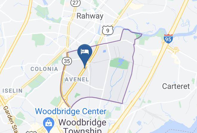 Middlesex - Post Road Inn Motel Maps