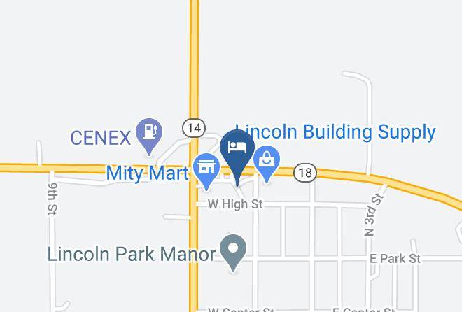 Lincoln - Post Rock Motel Maps