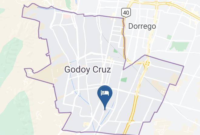 Godoy Cruz - Posada Posta Benegas Maps