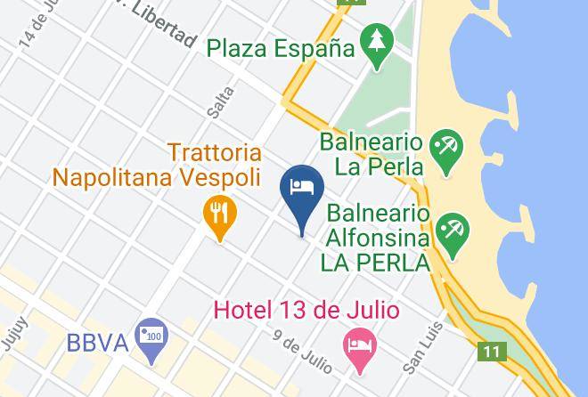General Pueyrredon Partido - Posta Del Viajante Maps