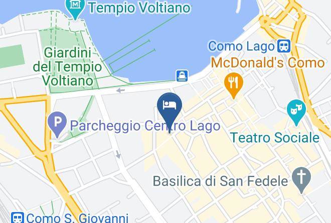 Como - Posta Design Hotel Maps