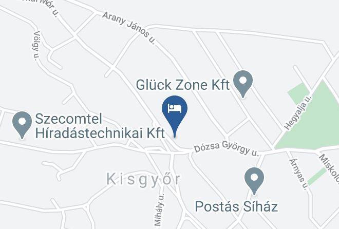 Kisgyor - Postakocsi Fogado Kisgyor Maps