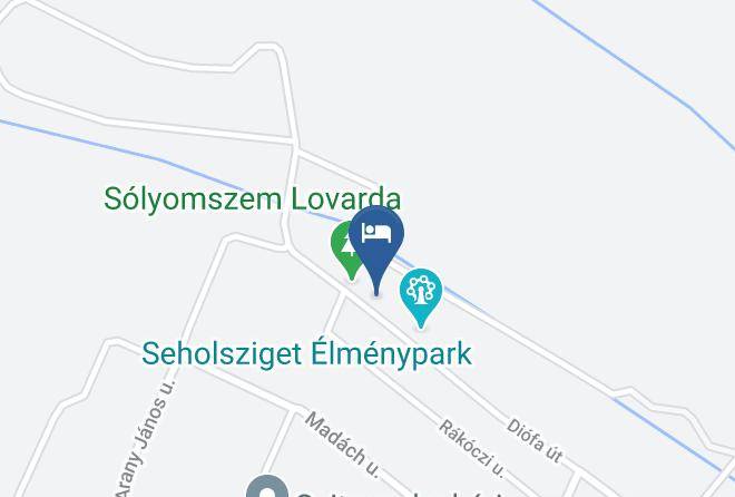 Notincs - Postakocsi Vendeghaz Maps
