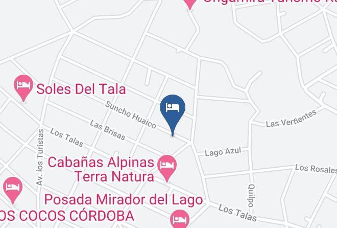 Punilla Department - Postal Serrana Maps