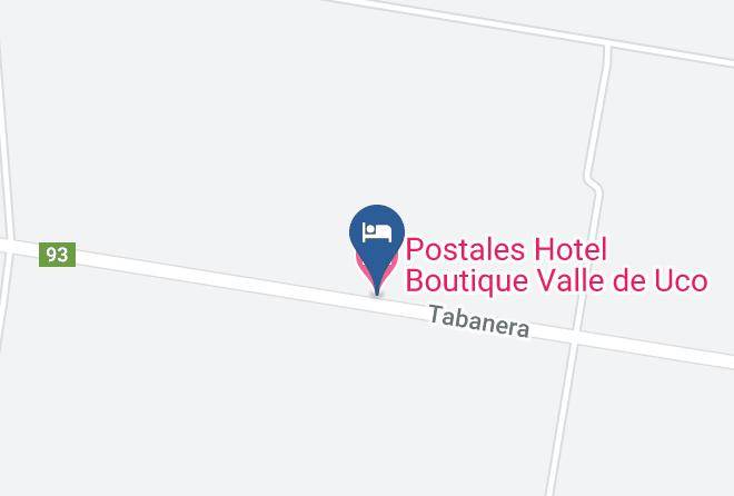 Tunuyan - Postales Hotel Boutique Valle De Uco Maps