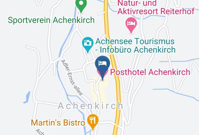Schwaz - Posthotel Achenkirch Maps