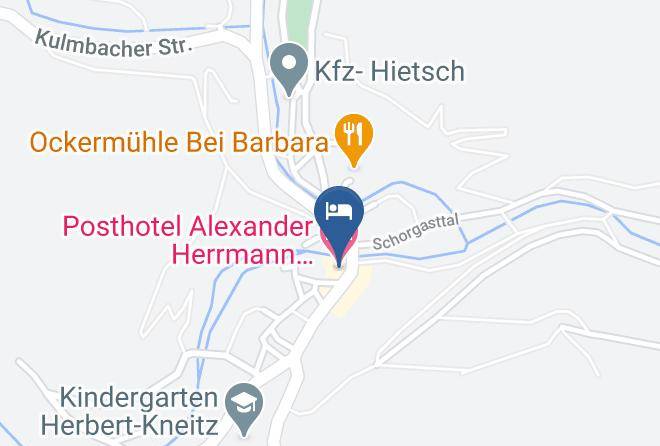 Kulmbach - Posthotel Alexander Herrmann Maps