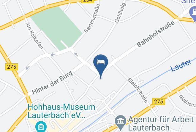 Posthotel Johannesberg Map