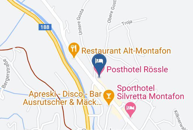 Posthotel Rossle Map
