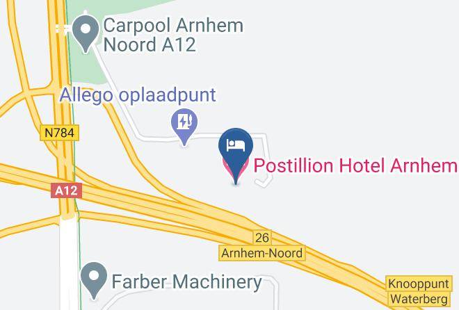 Postillion Hotel Arnhem Map