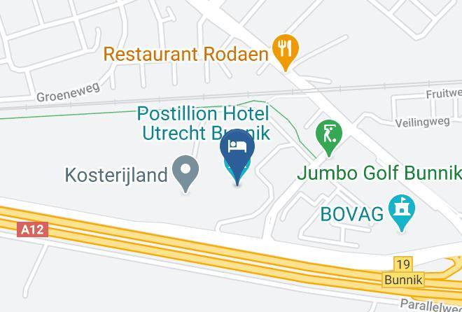 Gemeente Bunnik - Postillion Hotel Utrecht Bunnik Maps