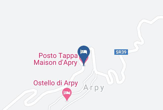 Aosta - Posto Tappa Maison D'apry Maps