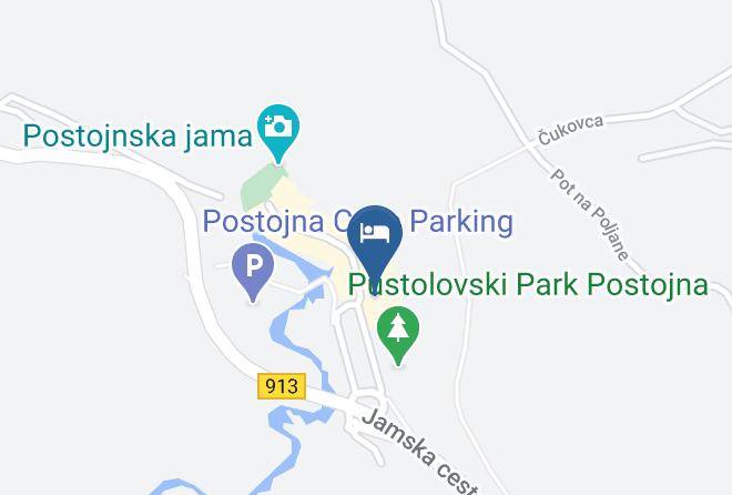 Postojna - Hotel Jama Maps