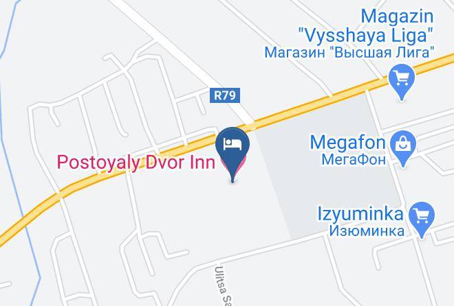 Ivanovsky District - Postoyalyy Dvor Maps