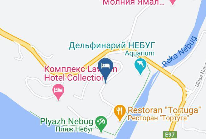 Tuapsinsky District - Postoyalyy Dvor Nebug Maps