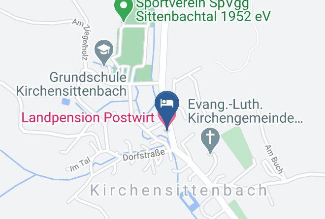 Nurnberger Land - Landpension Postwirt Maps