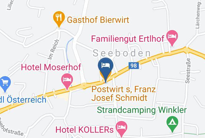 Spittal An Der Drau - Postwirt S Franz Josef Schmidt Maps