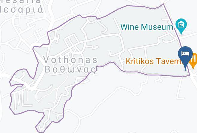 Thira - Potamida Suites Maps
