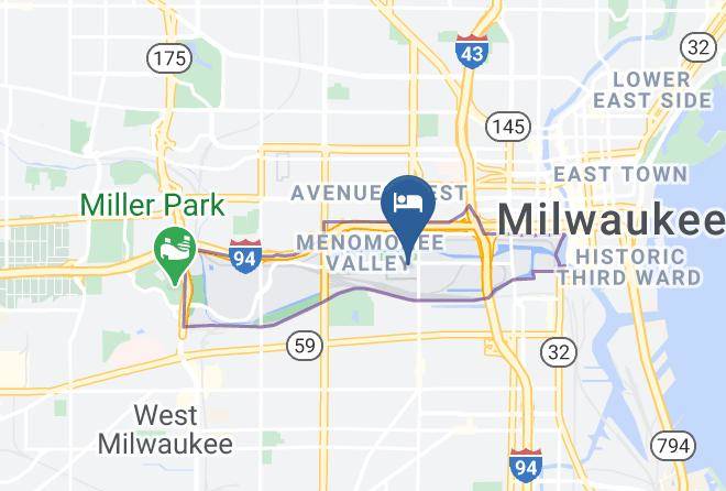 Milwaukee - Potawatomi Hotel & Casino Maps