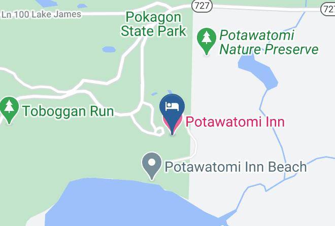 Potawatomi Inn Map