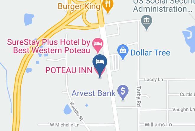 Le Flore - Poteau Inn Maps