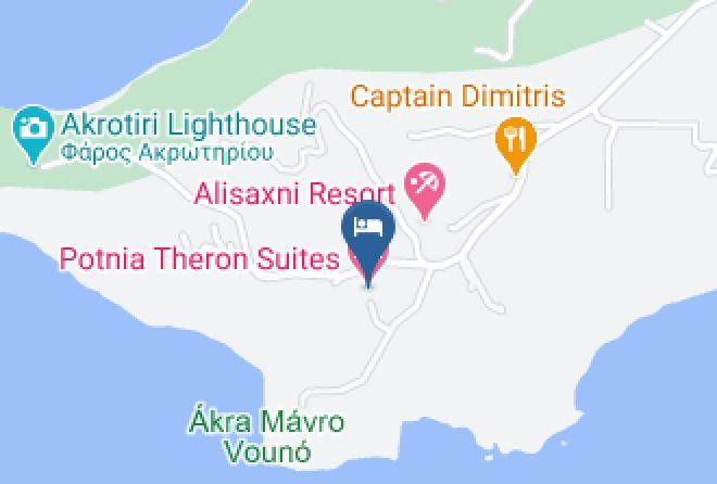 Potnia Theron Suites Map