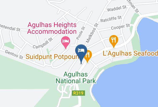 Overberg - Potpourri Stay Agulhas Maps