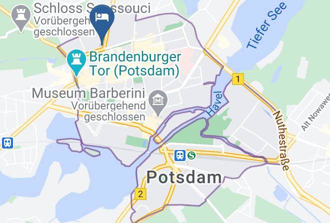 Potsdam Hotel Am Jagertor Map