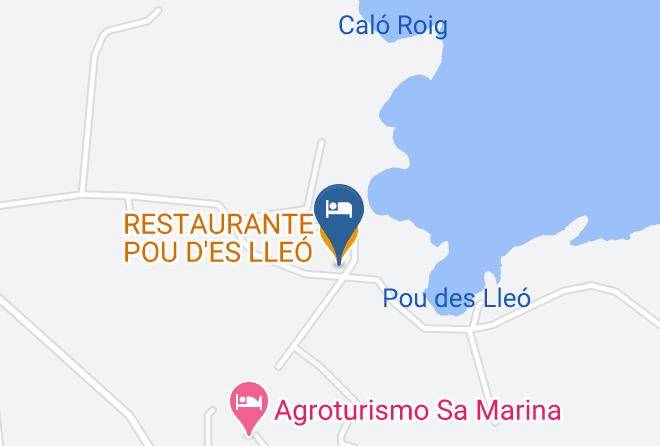Baleares - Restaurante Pou D'es Lleo Maps