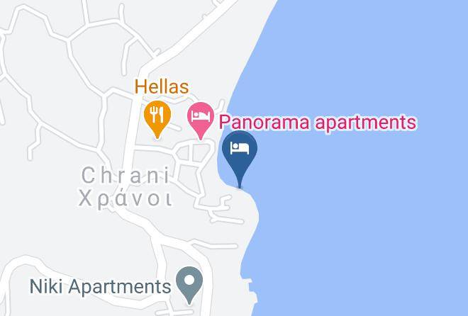 Messinia - Pournaras Bungalows Maps