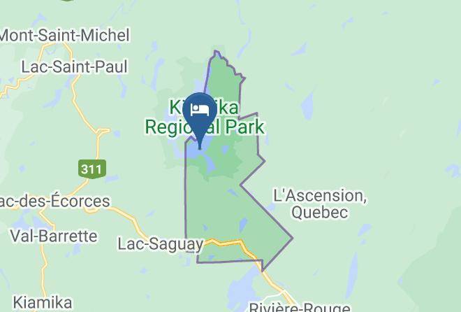 Antoine Labelle Regional County Municipality - Pourvoirie Cecaurel Inc Maps