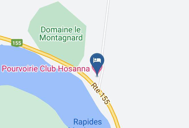 Mekinac Regional County Municipality - Pourvoirie Club Hosanna Maps