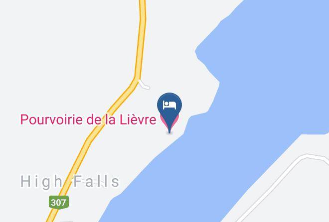 Papineau Regional County Municipality - Pourvoirie De La Lievre Maps