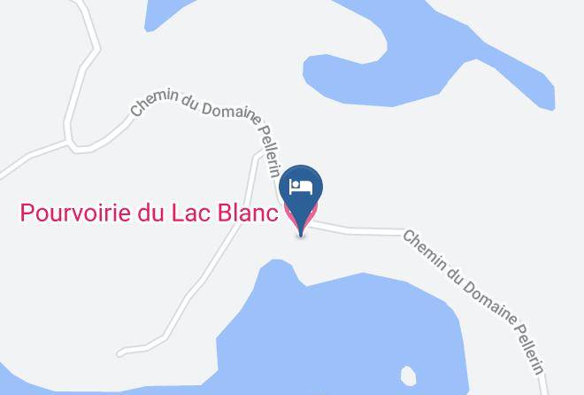 Maskinonge - Pourvoirie Du Lac Blanc Maps