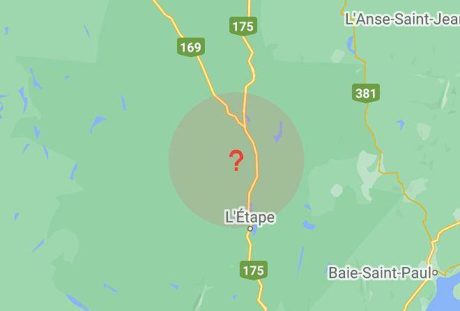 Pourvoirie Du Lac Moreau Map