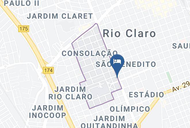 Rio Claro - Pousada 14 Maps